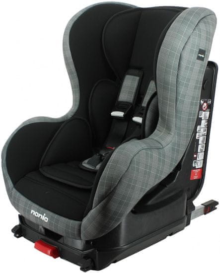 Nania dječja auto sjedalica Cosmo Isofix Grey 2020, siva