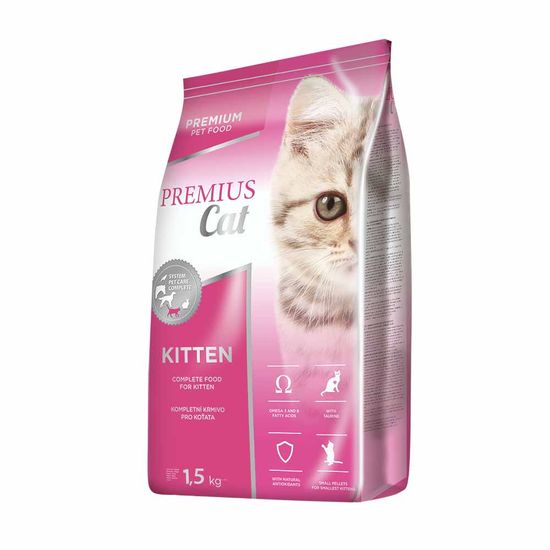 Dibaq hrana za mačke Premius cat Kitten, 1,5 kg