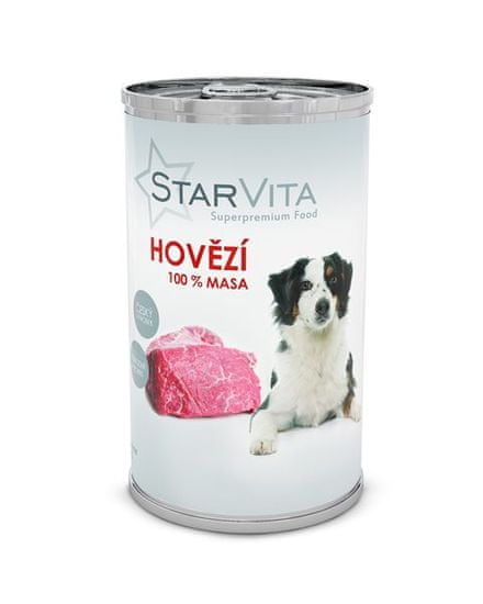 Starvita konzervirana hrana za pse, mljevena govedina, 1200 g