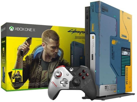 Microsoft Xbox One X 1 TB igraća konzola, Cyberpunk 2077 Limited Edition (FMP-00253)