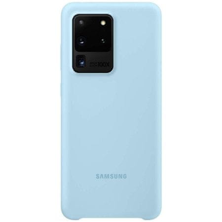 Samsung maska za Samsung Galaxy S20 Ultra, silikonska, svijetlo plava (EF-PG988TLE)