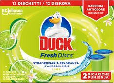 Duck Fresh Discs dvostruko punilo, limeta, 72 ml