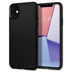 Spigen Liquid Air silikonska maska za iPhone 11, matné crno