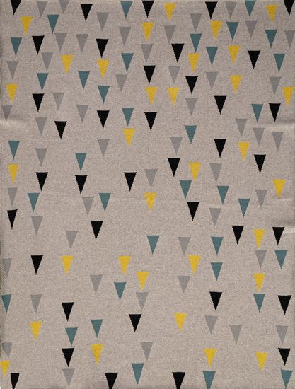 Petite&Mars Harmony Happy Triangles deka, 100% pamuk, 80×100 cm