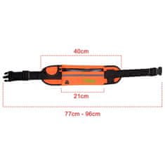 MG Ultimate Running Belt torbica za trčanje oko struka, zeleno