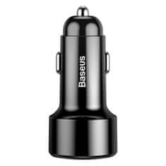 BASEUS Magic Series auto punjač 2x USB QC3.0 6A, crno