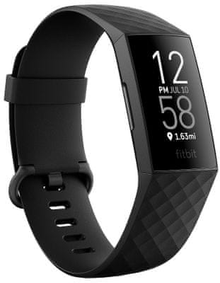 Fitness narukvica Fitbit Charge 4, beskontaktno plaćanje, GPS, multi sport, zone srčane aktivnosti, analiza sna, dug životni vijek, vodooporna