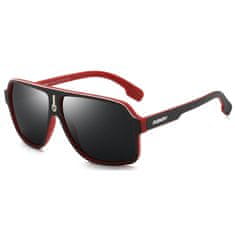 Dubery Alpine 6 sunčane naočale, Scrub Red Black / Black