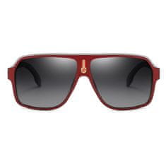 Dubery Alpine 2 sunčane naočale, Black Red / Gray