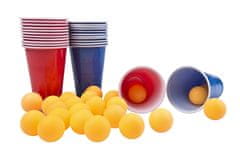 Beer Pong društvena igra, 24 čaše i 24 loptice