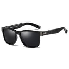 Dubery Chicago 1 sunčane naočale, Bright Black / Black