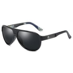 Dubery Madison 1 sunčane naočale, Bright Black / Black