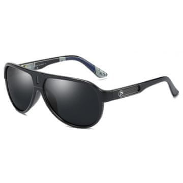 Dubery Madison 1 sunčane naočale, Bright Black / Black