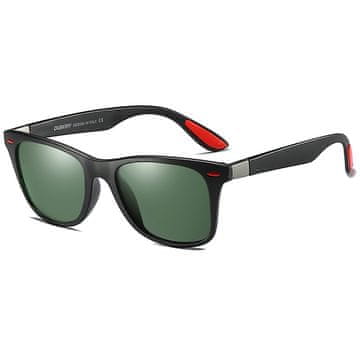 Dubery Columbia 7 sunčane naočale, Black / Green