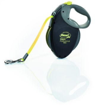 Flexi povodac Giant PROFESSIONAL L maks. do 50 kg, 10 m, crni