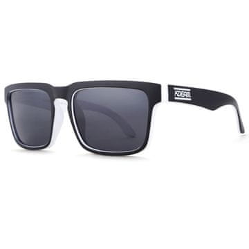 KDEAM Quincy 19 sunčane naočale, Black / Gray