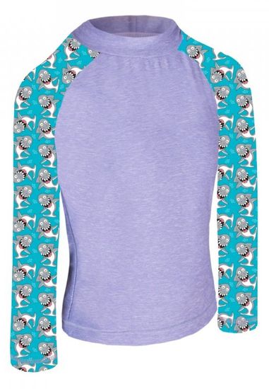 Unuo funkcionalna majica za dječake UV 50+ Morski pas