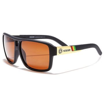 KDEAM Bayonne 5 sunčane naočale, Black / Brown