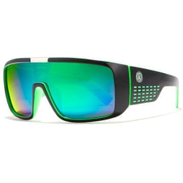 KDEAM Novato 63 sunčane naočale, Black & Green / Green