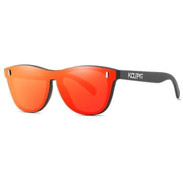 KDEAM Reston 5 sunčane naočale, Black / Red