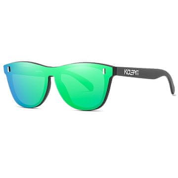 KDEAM Reston 6 sunčane naočale, Black / Green