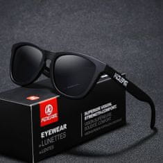 KDEAM Canton 1 sunčane naočale, Black / Black
