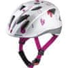 Alpina Sports Ximo dječja biciklistička kaciga, bijelo-ružičasta, 45-49