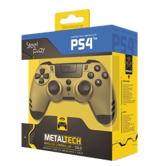 Steelplay MetalTech Gold bežični gamepad (PS4)