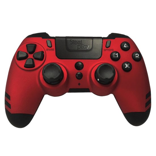 Steelplay MetalTech Red bežični gamepad (PS4)