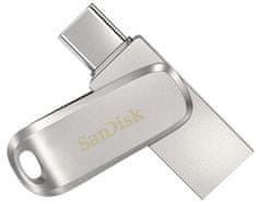 Ultra Dual Drive Luxe USB stick, 64 GB, srebrni