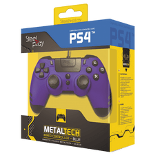 Steelplay MetalTech Blue žični gamepad (PS4)