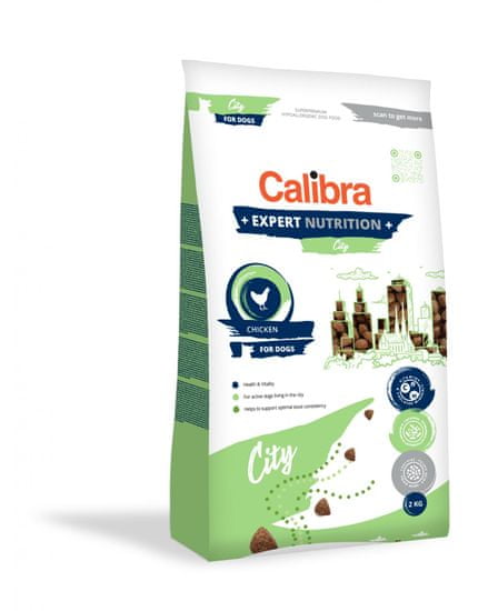 Calibra Expert Nutrition City hrana za pse s piletinom, 7 kg