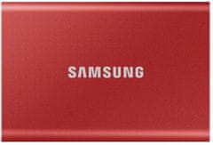 Samsung T7 SSD 1TB, červená (MU-PC1T0R/WW)