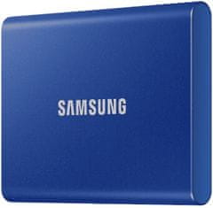 Samsung T7 SSD vanjski disk, 2 TB, USB Type-C, V-NAND UASP, plavi