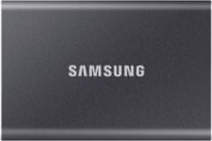 Samsung T7 SSD vanjski tvrdi disk, 500 GB, Type-C, sivi