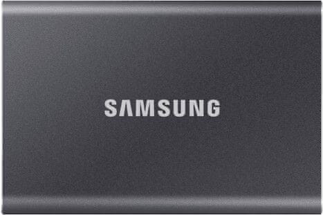Samsung T7 SSD vanjski tvrdi disk, 1TB, Type-C, sivi