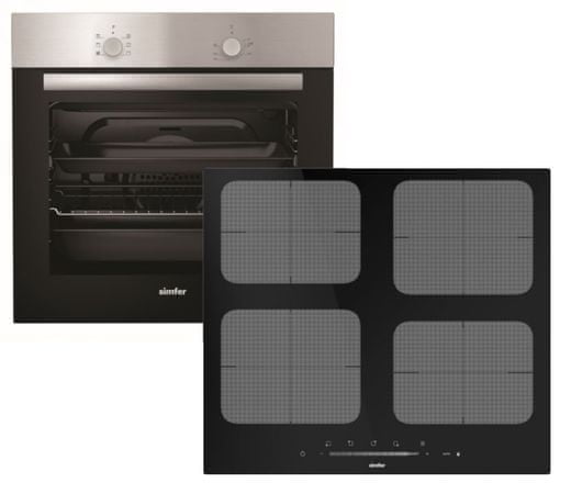 Simfer set pečice in kuhalne plošče BIOH40B5X