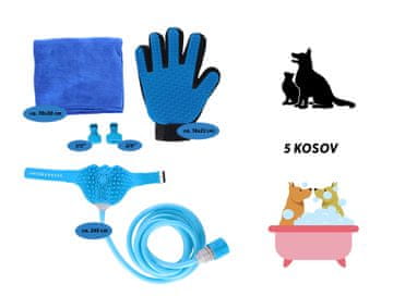 PET Komplet za kupanje i češljanje kućnih ljubimaca