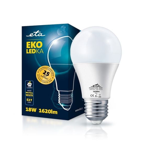 ETA LED žarulja, E27, 18 W, neutralno bijela