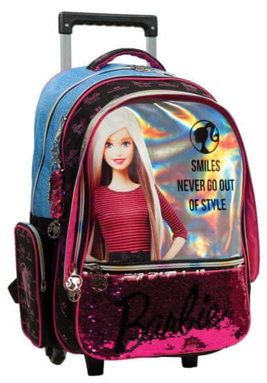 GIM Barbie Smiles ruksak s kotačićima