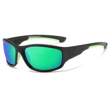 KDEAM Forest 6 sunčane naočale, Black / Green