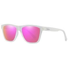 KDEAM Lead 7 sunčane naočale, Transp & White / Purple Pink