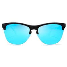 KDEAM Borger 2 sunčane naočale, White & Black / Blue