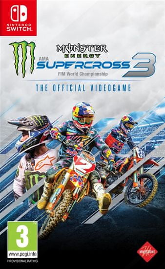 Milestone Monster Energy Supercross 3 - The Official Videogame igra (Switch)
