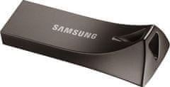 Samsung Bar Plus USB stick, 128GB, titan siva