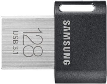 Samsung USB stick FIT Plus, 128GB, siva