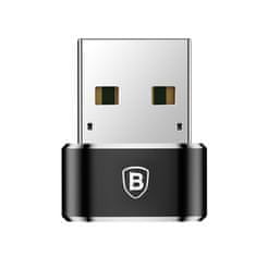 BASEUS adapter USB Type-C / USB, crno