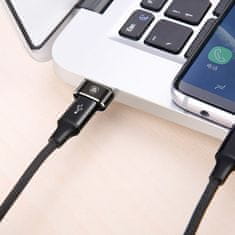 BASEUS adapter USB Type-C / USB, crno