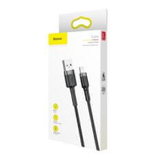 BASEUS Cafule kabel USB / Lightning QC3.0 2m, siva