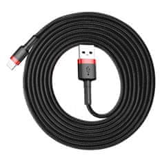 BASEUS Cafule kabel USB / Lightning QC3.0 2m, crno/crvena
